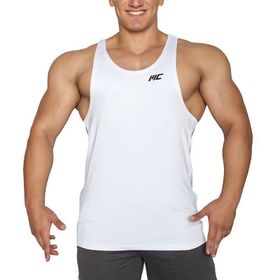 MuscleCloth Beyaz Training Fitness Atleti