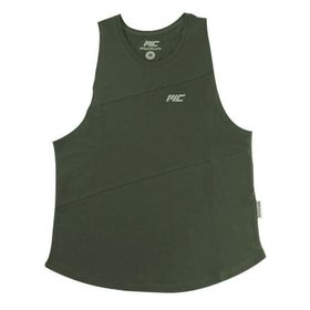 MuscleCloth Elite Kolsuz Haki T-Shirt