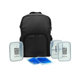 MuscleCloth Elite Termo Siyah Sırt Çantası Seti