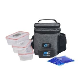 MuscleCloth Gri Termo Çanta Seti