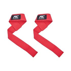 MuscleCloth Kırmızı Lifting Strap