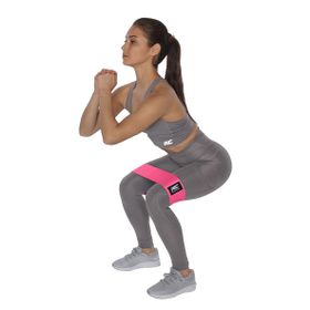 MuscleCloth Orta Pembe Loop Band Direnç Bandı