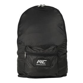 MuscleCloth Packable Siyah Katlanabilir Sırt Çantası