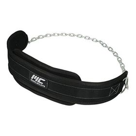 MuscleCloth PN-X Dip Belt Siyah Standart Ağırlık Kemeri