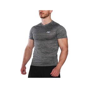 MuscleCloth Pro Stretch Füme Erkek Kısa Kollu T-Shirt