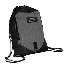 MuscleCloth Sackpack Siyah Gri Standart Spor Çanta