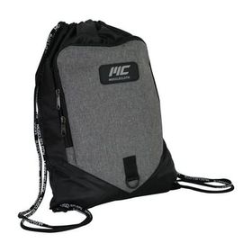 MuscleCloth Sackpack Siyah Gri Standart Spor Çanta