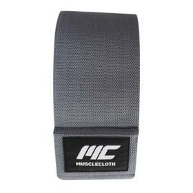 MuscleCloth Sert Gri Loop Band Direnç Bandı