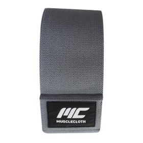 MuscleCloth Sert Gri Loop Band Direnç Bandı