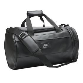 MuscleCloth Siyah Elite Duffel Bag Silindir Spor Çanta
