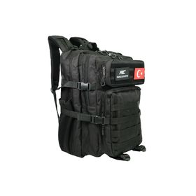 MuscleCloth Tactical Siyah Sırt Çantası