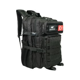 MuscleCloth Tactical Siyah Sırt Çantası