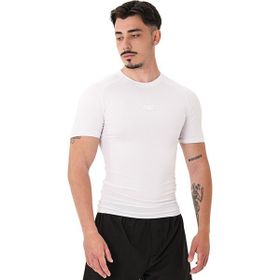 MuscleCloth Tech Beyaz Erkek Kısa Kollu T-Shirt