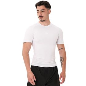 MuscleCloth Tech Beyaz Erkek Kısa Kollu T-Shirt