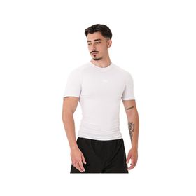 MuscleCloth Tech Beyaz Erkek Kısa Kollu T-Shirt