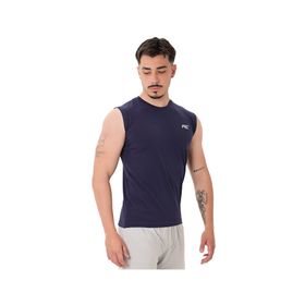 MuscleCloth Training İndigo Erkek Kolsuz T-Shirt