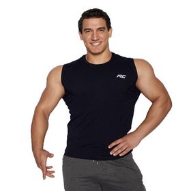 MuscleCloth Training Kolsuz Lacivert T-Shirt