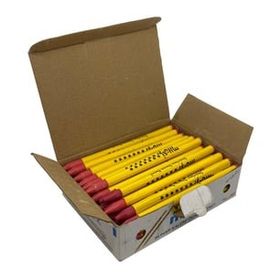 Muşi Musi-07 50 Adet Kırmızı Sabun Kalem Çizgi Taşı