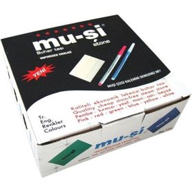 Muşi Musi-11 100 Adet Pembe Sabun Çizgi Taşı