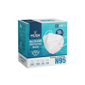 Musk FFP2 N95 100'lü Maske