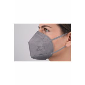 Musk FFP2 N95 10'lu Gri Maske