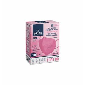 Musk FFP2 N95 20'li Pembe Maske