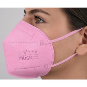 Musk FFP2 N95 30'lu Mix 5 Renk Maske