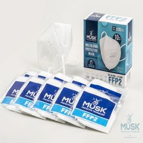 Musk FFP2 N95 50'li Mix 5 Renk Maske