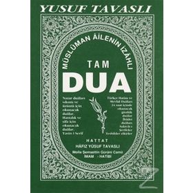 MÜSLÜMAN AILENIN İZAHLI TAM DUA KITABI (CILTLI) (B26) - YUSUF TAVASLI