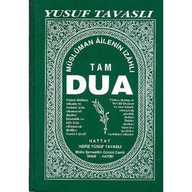MÜSLÜMAN AILENIN İZAHLI TAM DUA KITABI (CILTLI) (B26) - YUSUF TAVASLI