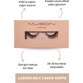 Muson Lashes No:4 Takma Kirpik