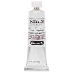 Mussini 35 ml Seri 1 No 103 Titanium Opaque White Yağlı Boya