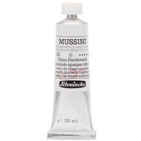 Mussini 35 ml Seri 1 No 103 Titanium Opaque White Yağlı Boya