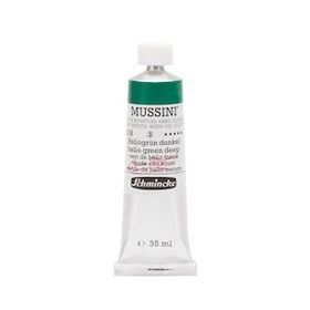Mussini 35 ml Seri 3 No 518 Helio Green Deep Yağlı Boya