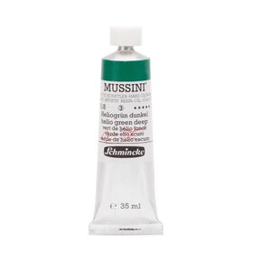 Mussini 35 ml Seri 3 No 518 Helio Green Deep Yağlı Boya