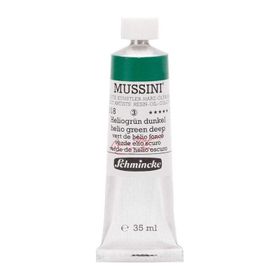 Mussini 35 ml Seri 3 No 518 Helio Green Deep Yağlı Boya