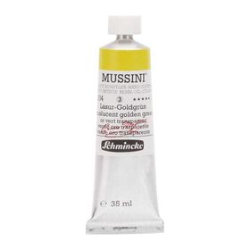 Mussini 35 ml Seri:3 No:534 Translucent Golden Green Yağlı Boya