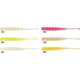 Mustad 007 Aji Worm Plu-Plu 5 cm 15'li Sahte Kurt