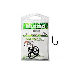 Mustad 10827 NPBN 5 li No:4-0 Metalik Siyah Olta İğnesi