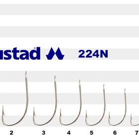 Mustad 224-N No:16 50'li Paket Olta İğnesi