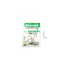 Mustad 32601 NPBN 1-0 Metalik Siyah 7'li Olta İğnesi