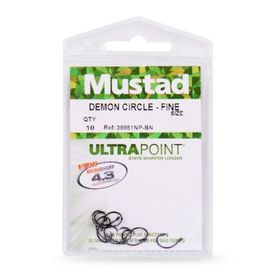 Mustad 39951NP-BN Demon Circle Olta İğnesi