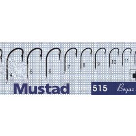Mustad 515 50'li Nikel No:8 Olta İğnesi