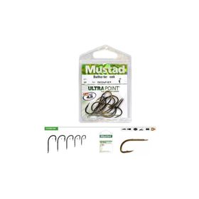 Mustad 5933 NPBR 1 Bronz 10'lu Olta İğnesi