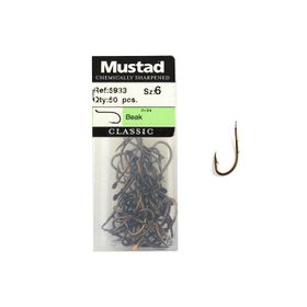Mustad 5993 N:6 50 Pcs Olta İğnesi