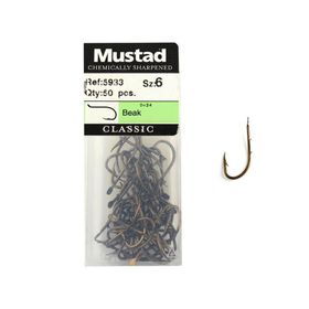 Mustad 5993 N:6 50 Pcs Olta İğnesi