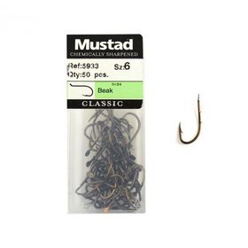 Mustad 5993 N:6 50 Pcs Olta İğnesi