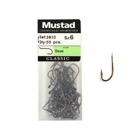 Mustad 5993 N:6 50 Pcs Olta İğnesi