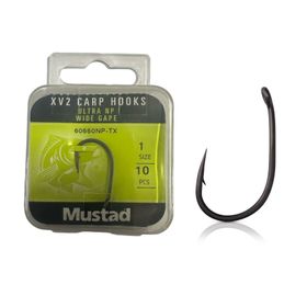 Mustad 60550NP Standart-No:1 - 10'lu Carp Xv2 Olta İğnesi
