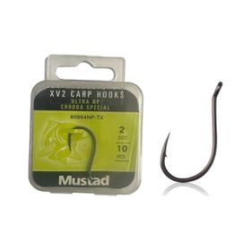 Mustad 60554NP Standart-No:2 - 10'lu Carp XV2 Chodda Special Olta Iğnesi
